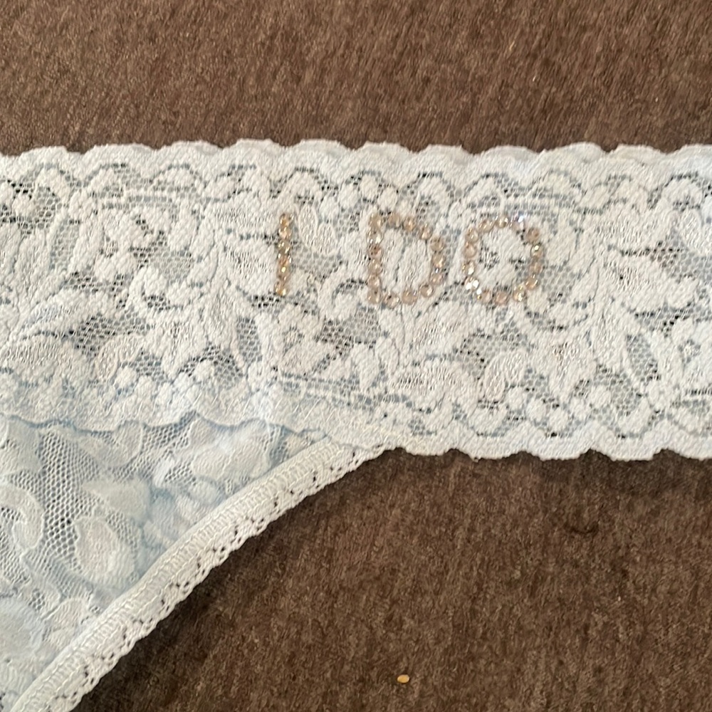 “I do” bride thong
